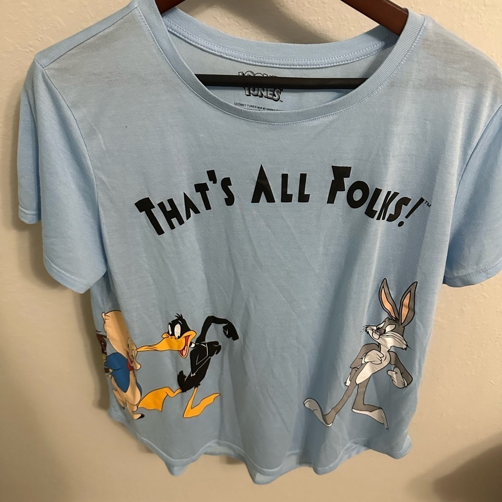 Looney Tunes Baby Blue T Shirt